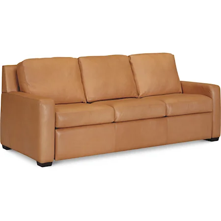 Contemporary Sofa with Track Arms